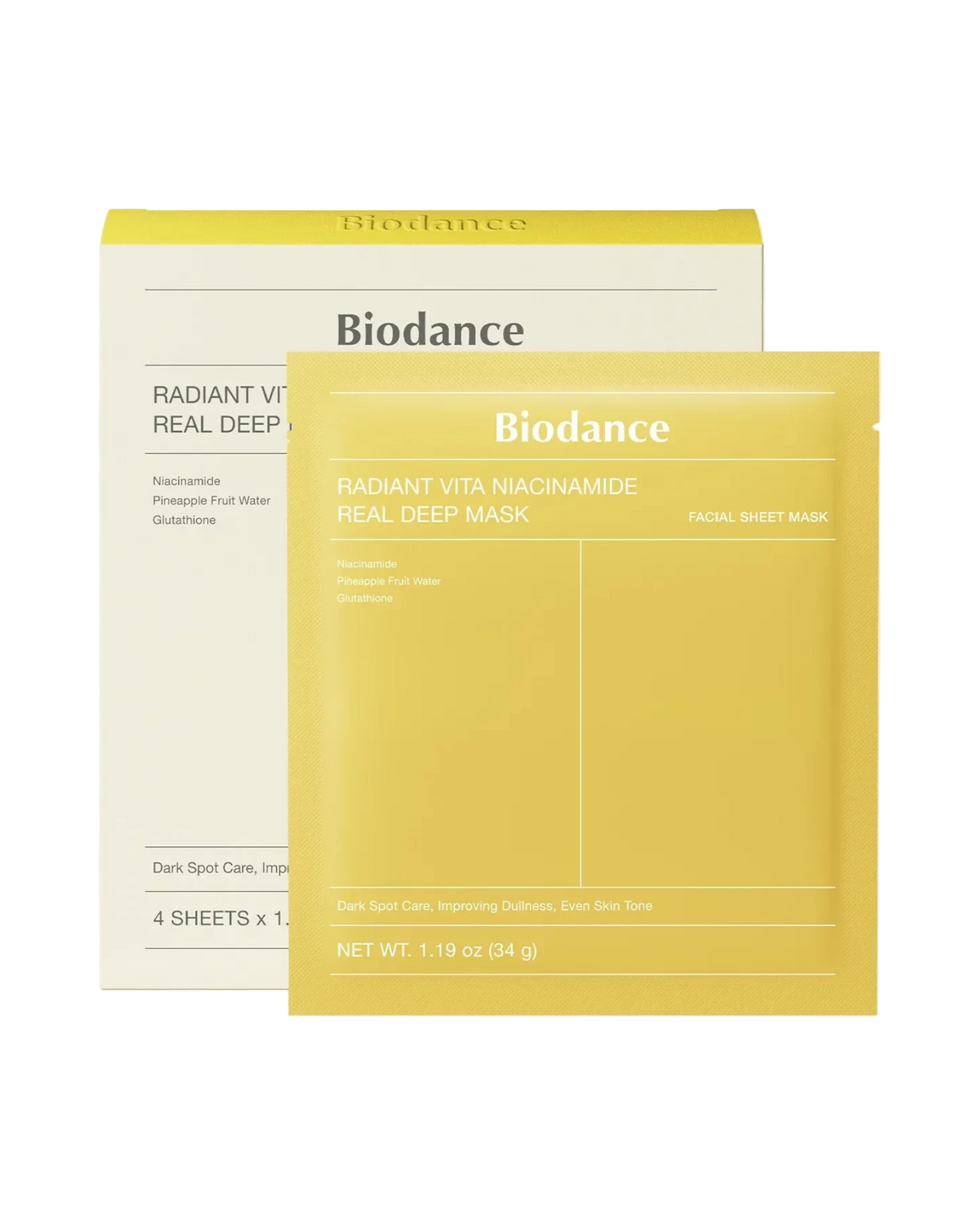 Masque profond Radiant Vita Niacinamide Real