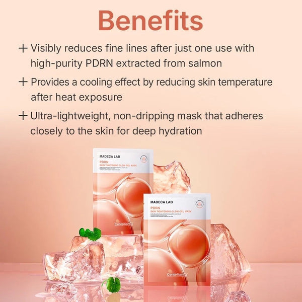 Madeca Lab PDRN Huid Verstevigende Glow Gel Mask