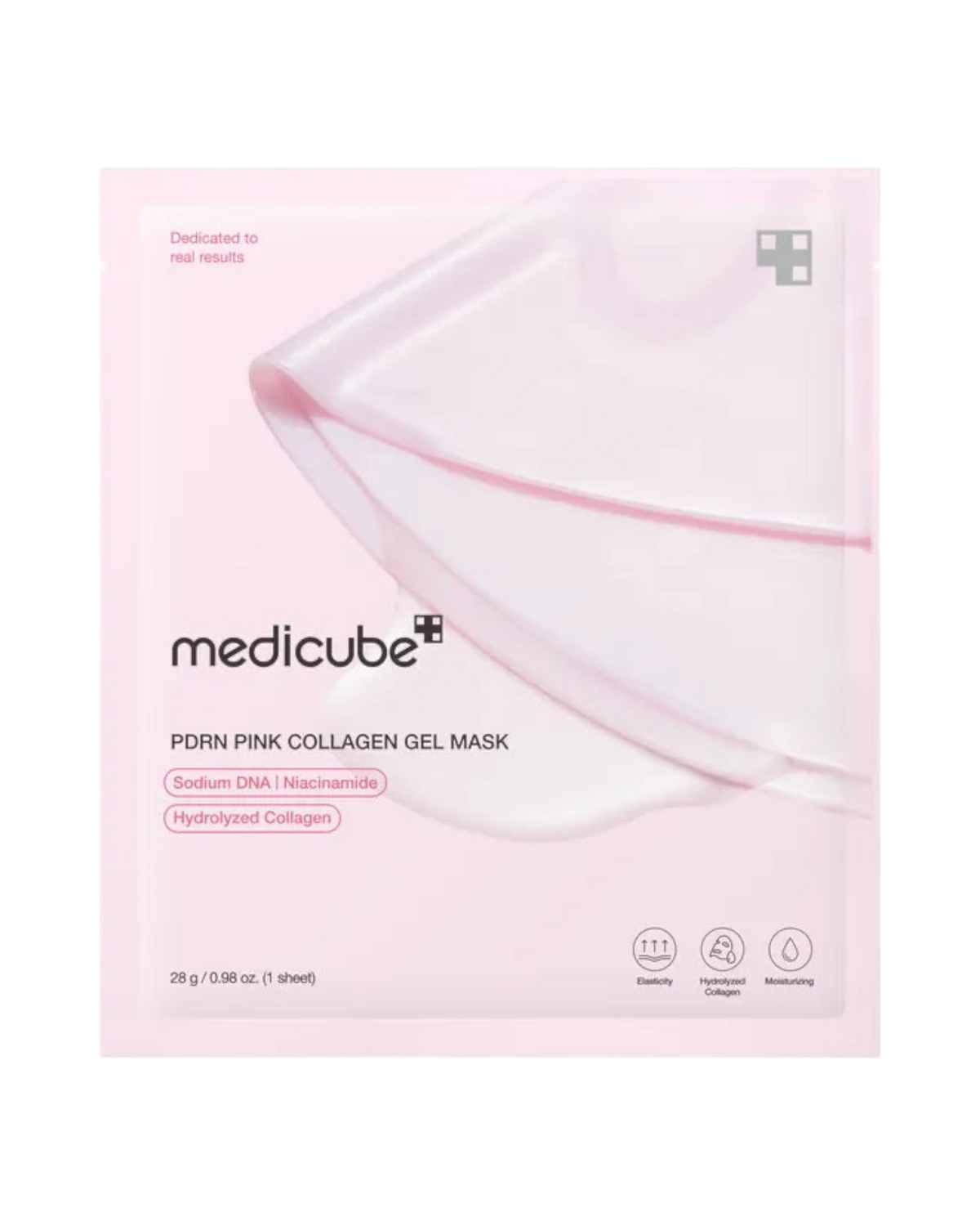 Masque gel au collagène rose PDRN