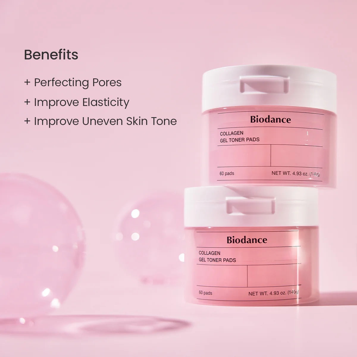 Biodance Collageen Gel Toner Pads
