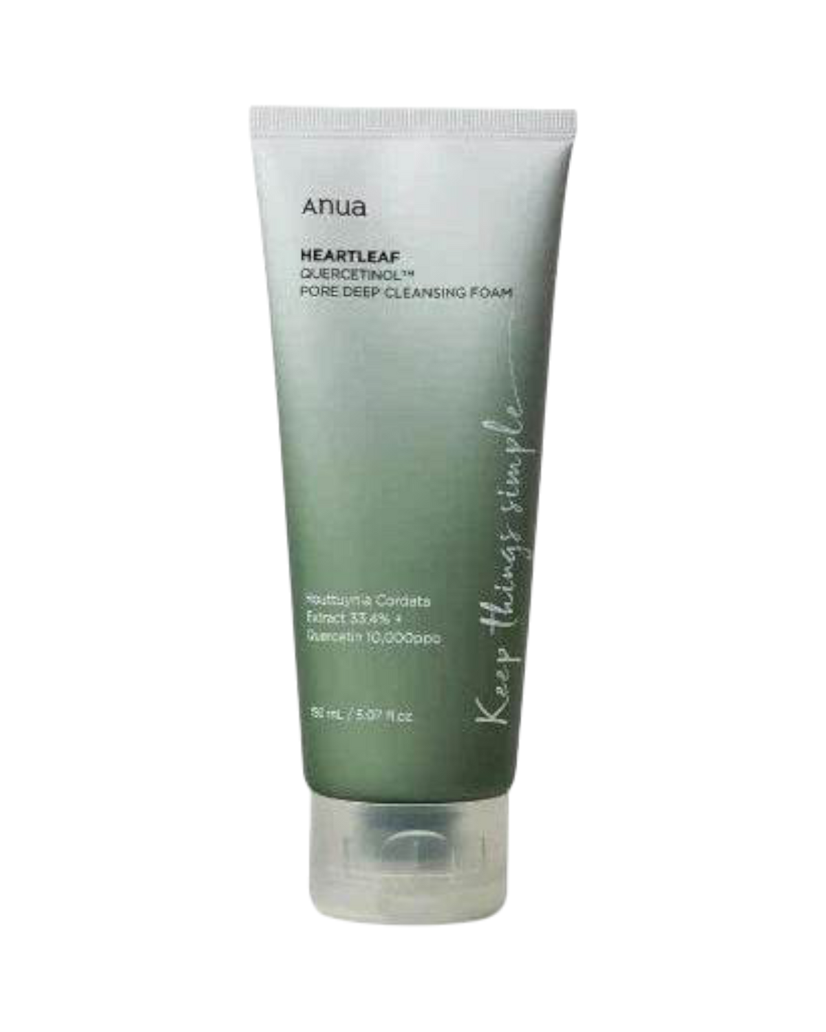 Heartleaf Quercetinol Pore Deep Cleansing Foam - K-beauty glow