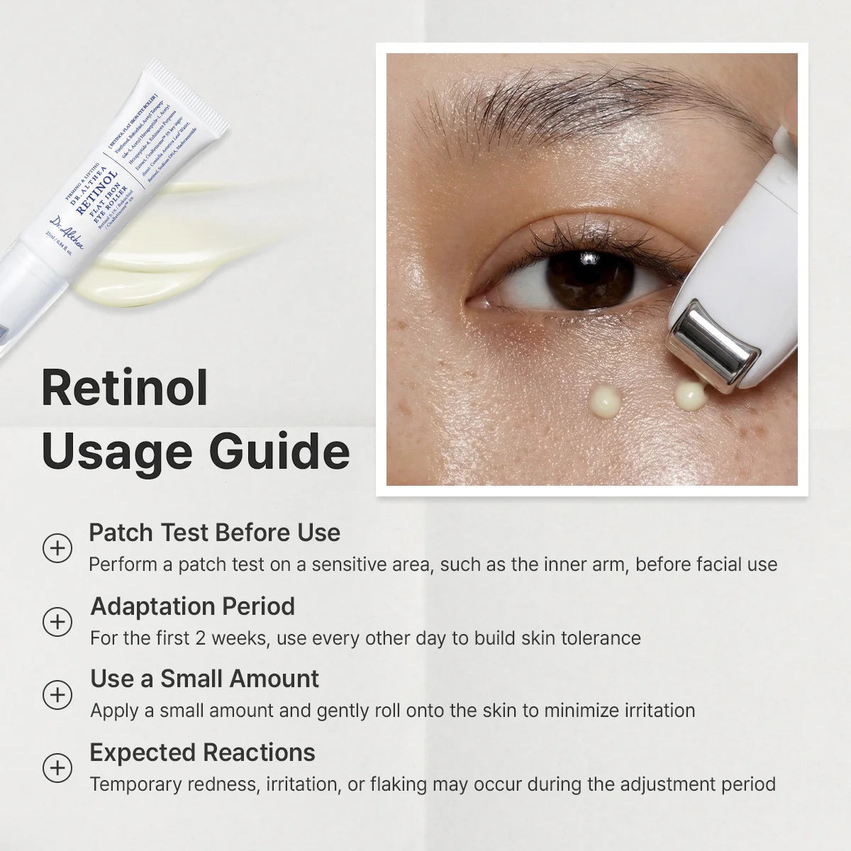 Retinol Flat Iron Eye Roller