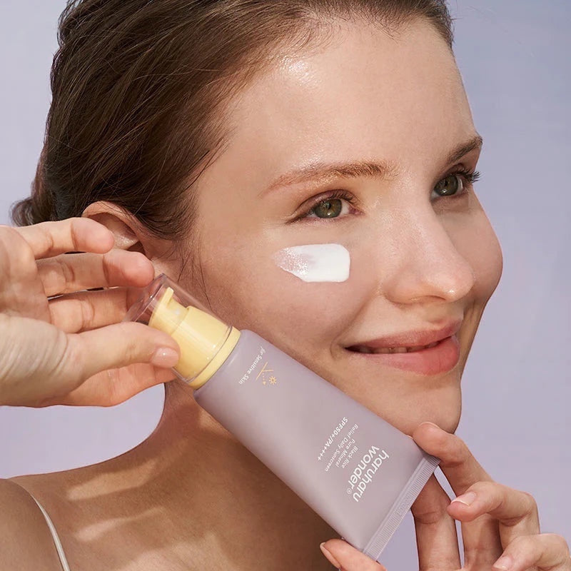 Zwarte Rijst Pure Mineraal Verlichting Dagelijkse Zonnebrandcrème SPF50+ PA++++