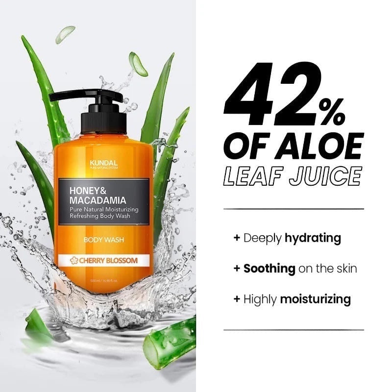 Honing & Macadamia Pure Body Wash
