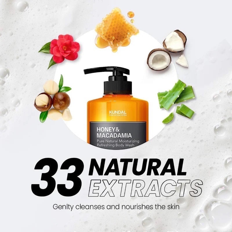 Honing & Macadamia Pure Body Wash