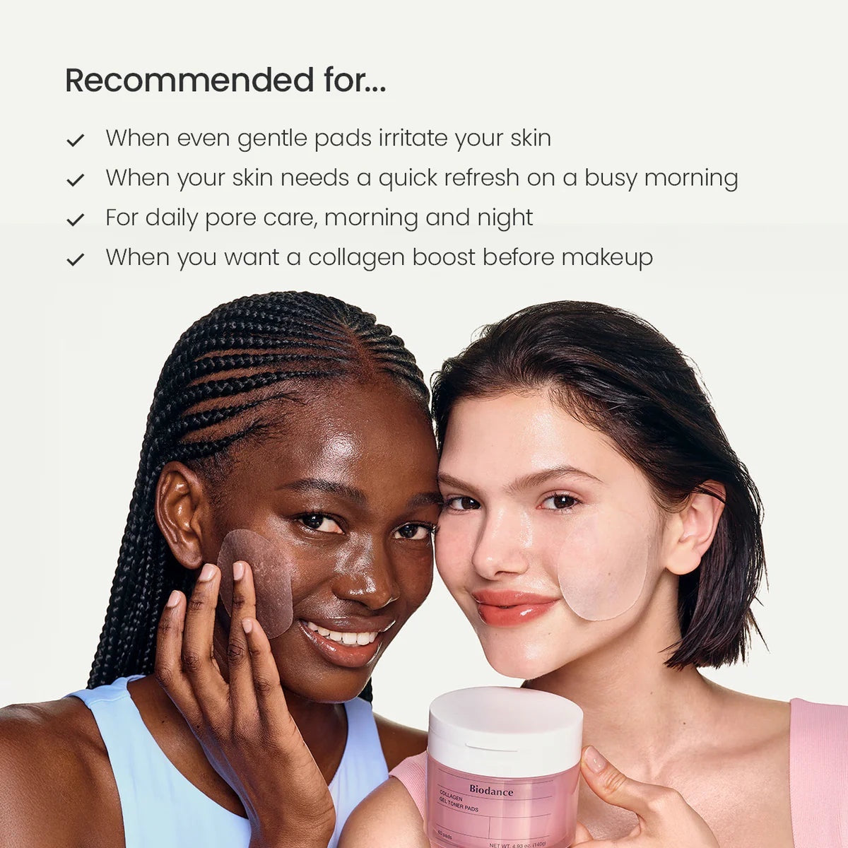 Biodance Collageen Gel Toner Pads
