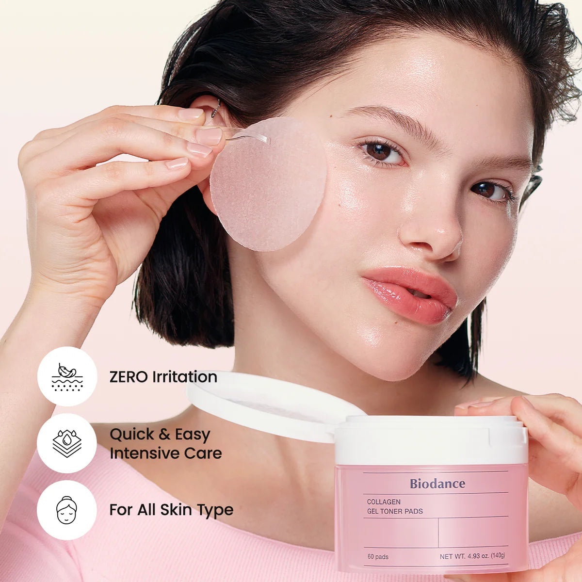 Biodance Collageen Gel Toner Pads