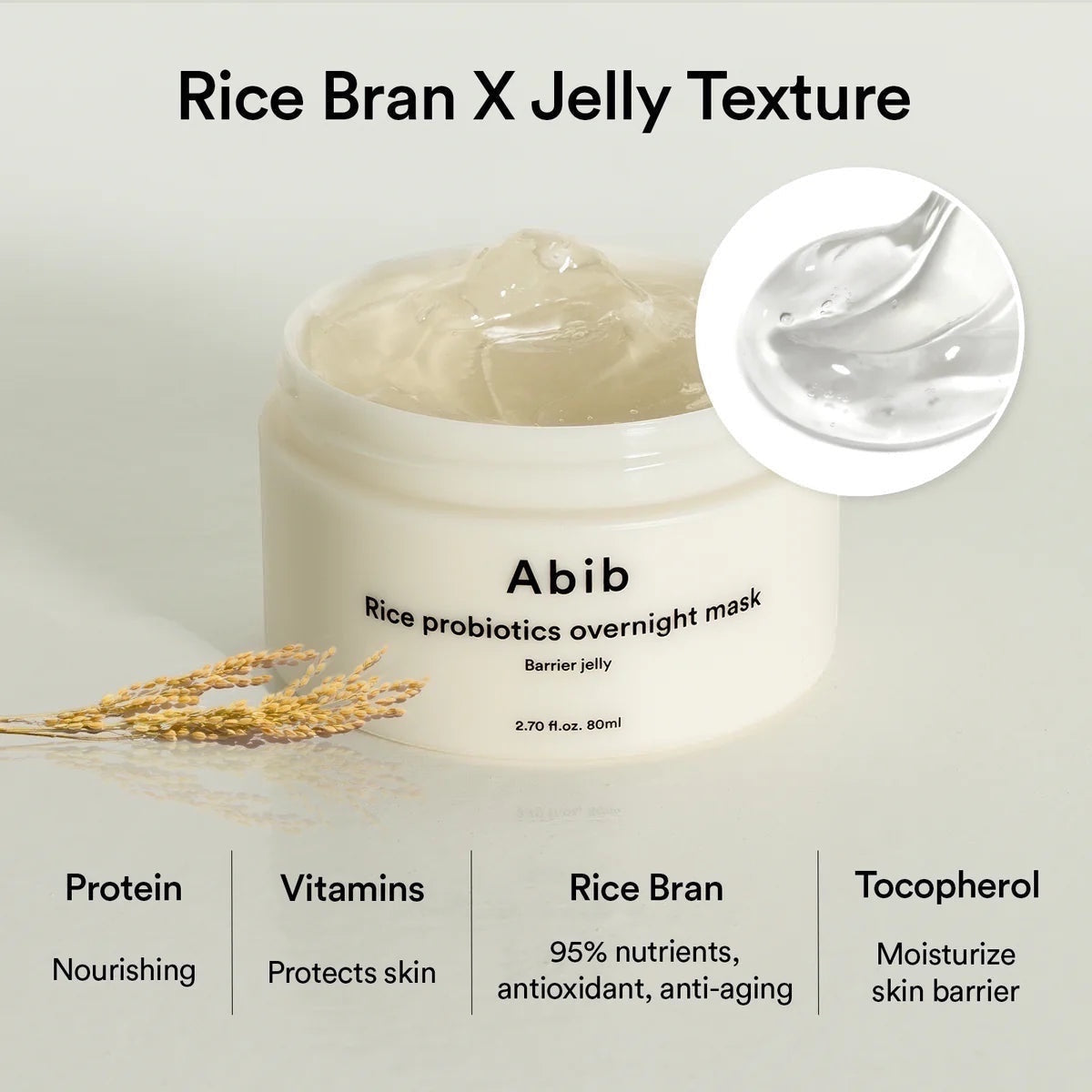 Rijst Probiotica Nachtmasker