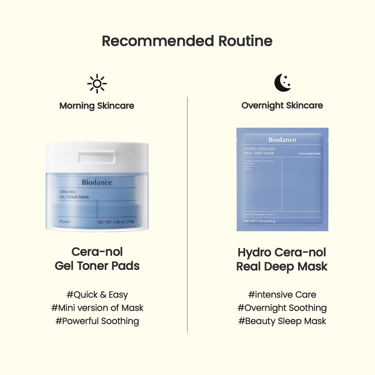 Biodance Cera-nol Gel Toner Pad