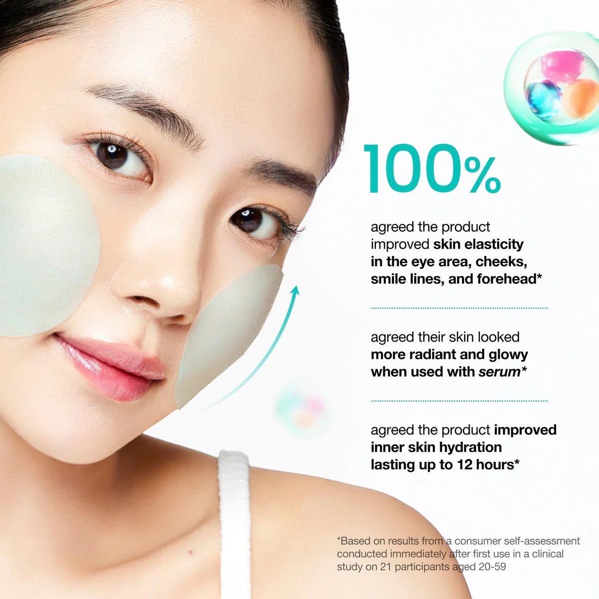 Anua PDRN 100 Hyaluronzuur Glow Pad