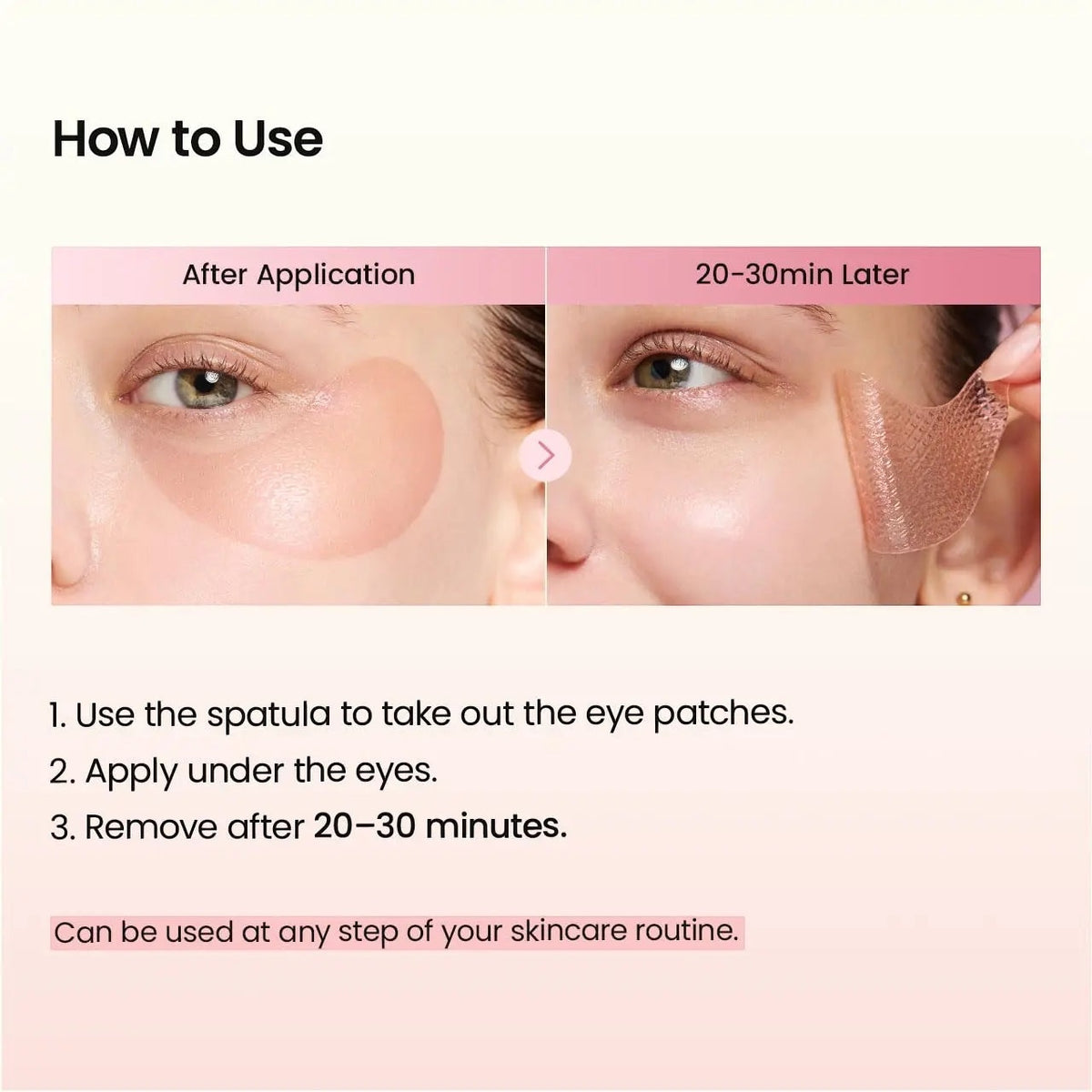 Collageen Peptide Oogpatches