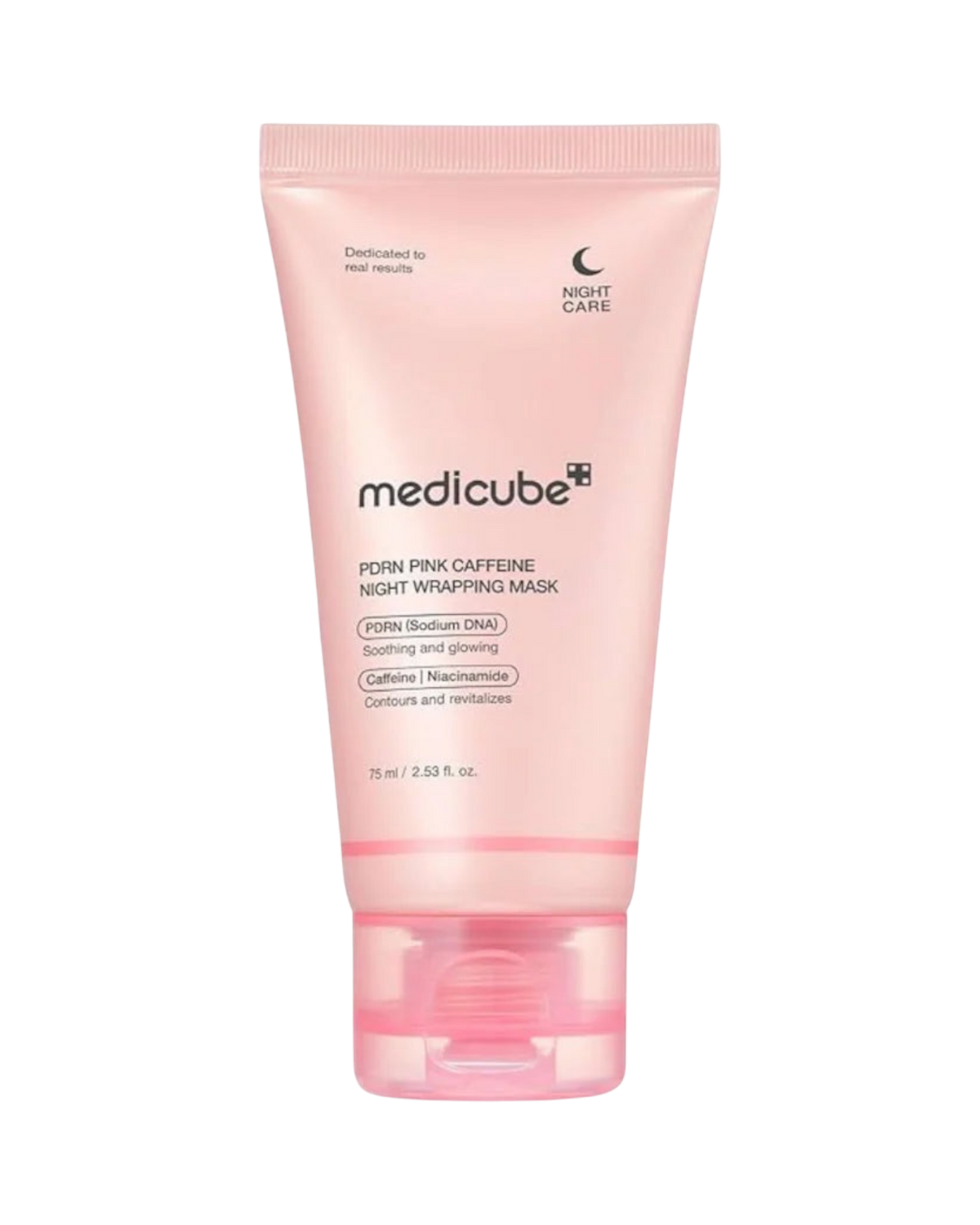 Roze Cafeïne Nachtmasker