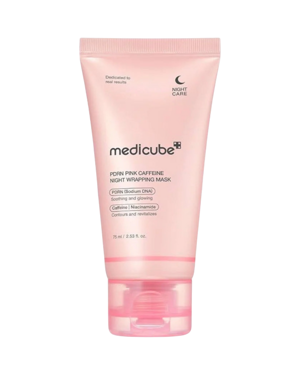 Roze Cafeïne Nachtmasker