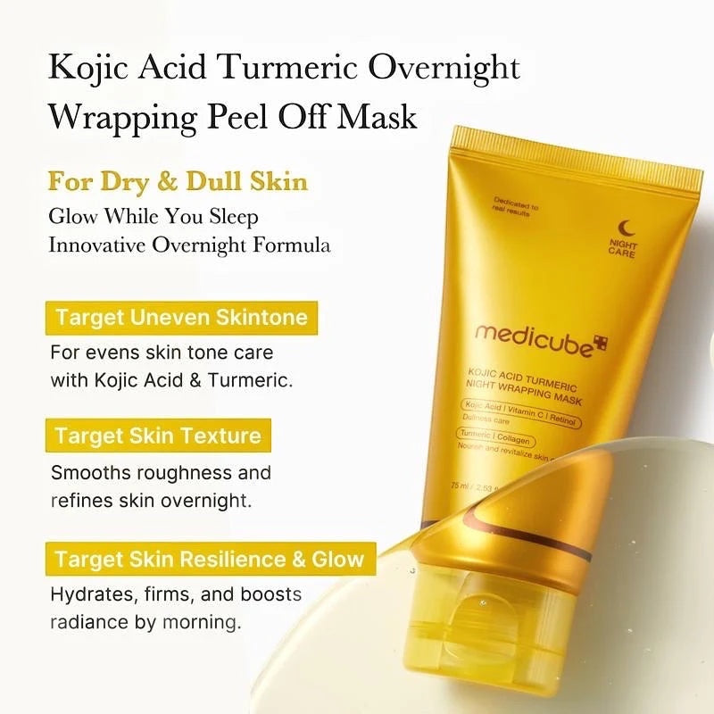 Kojic Acid Kurkuma Nachtmasker