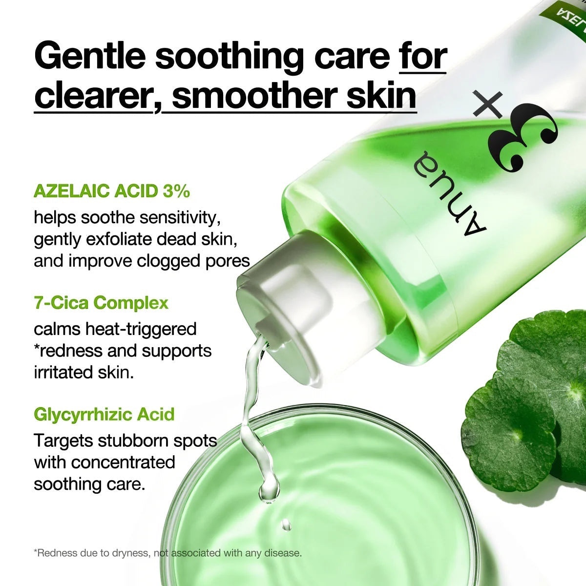 Azelaïne 3 Cica Huidverhelderende Toner