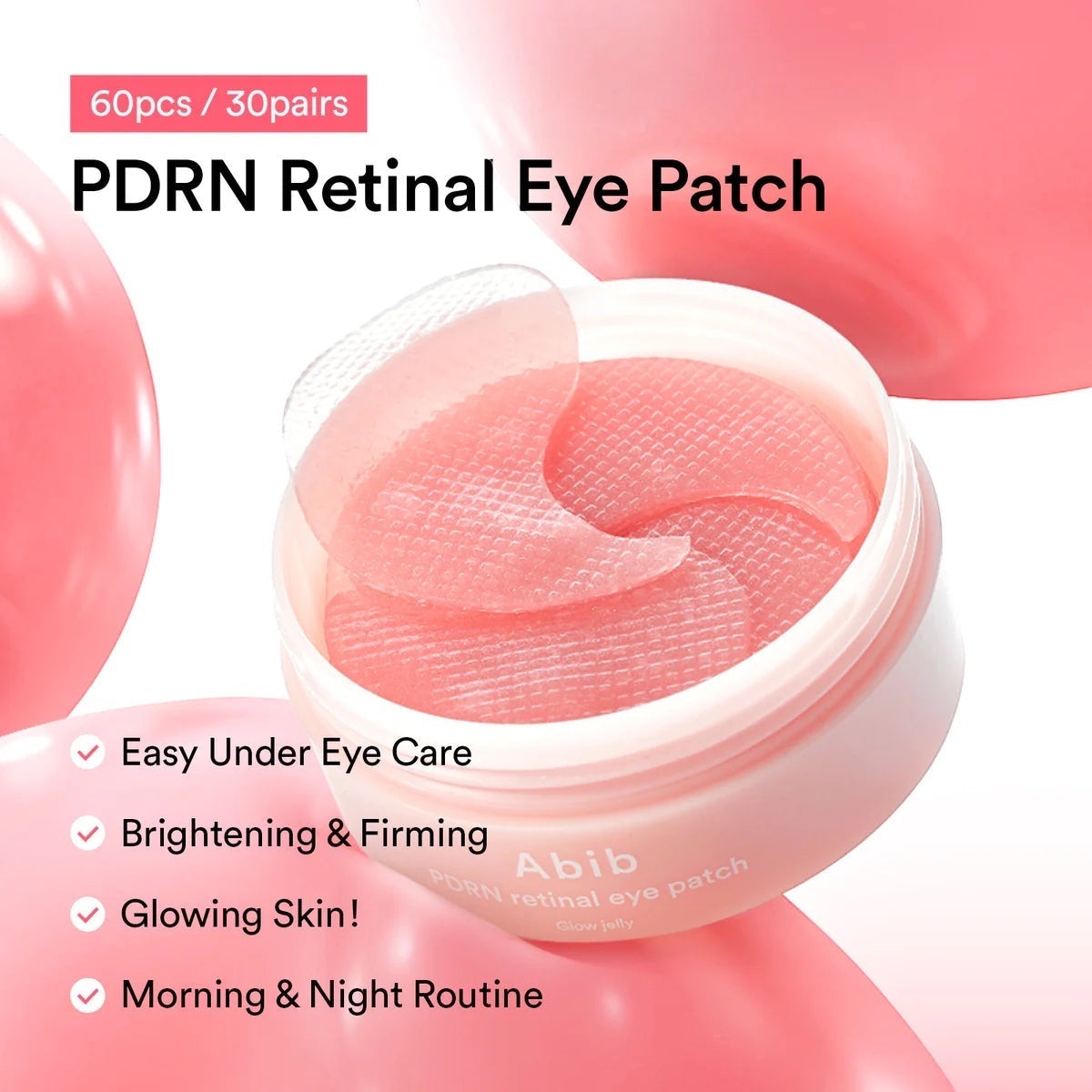 PDRN Retinale Oogmasker Glow Gel