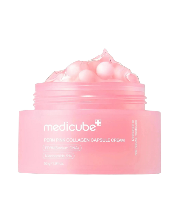 Crème en capsules de collagène rose PDRN