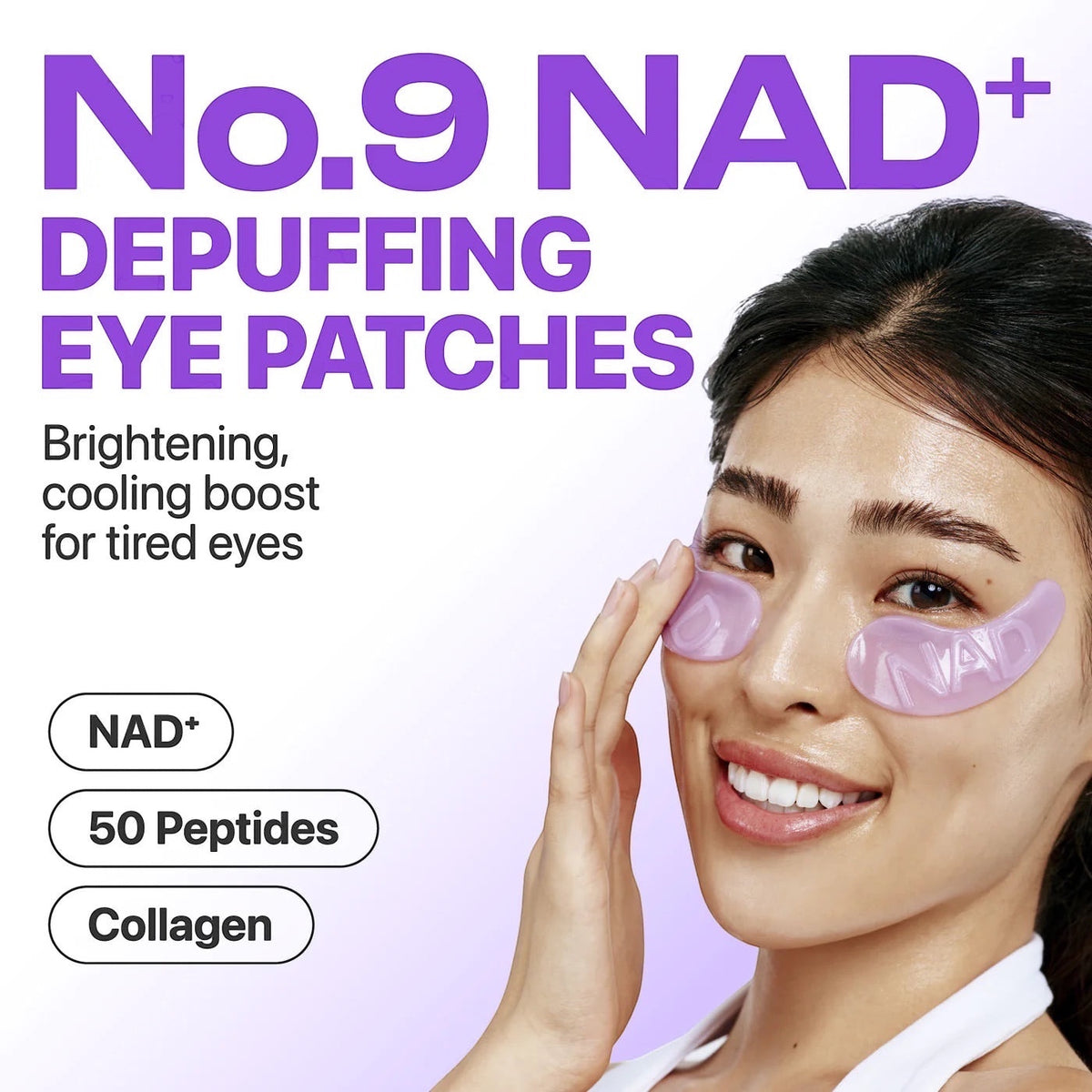 No.9 NAD+ Collage Onder Oog Patches