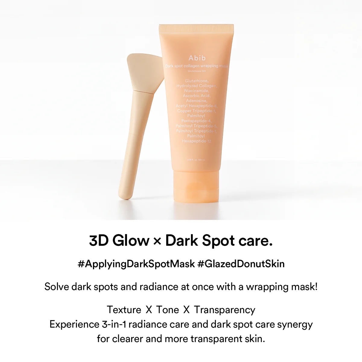 Donkere Vlek Collage Wikkelmasker Glutathione Film