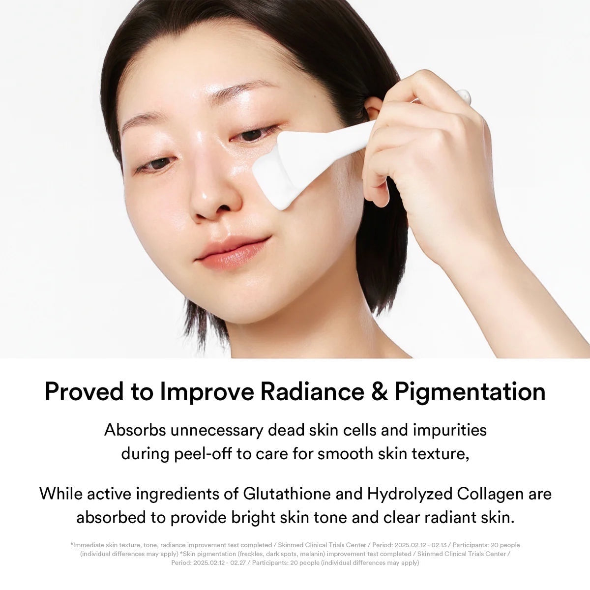Donkere Vlek Collage Wikkelmasker Glutathione Film