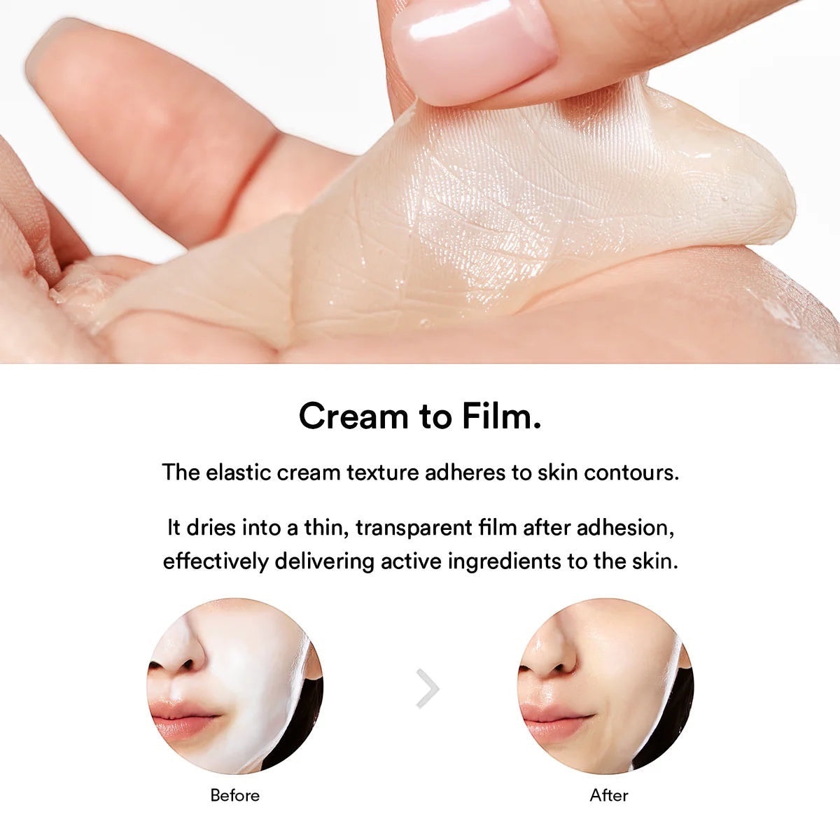 Donkere Vlek Collage Wikkelmasker Glutathione Film