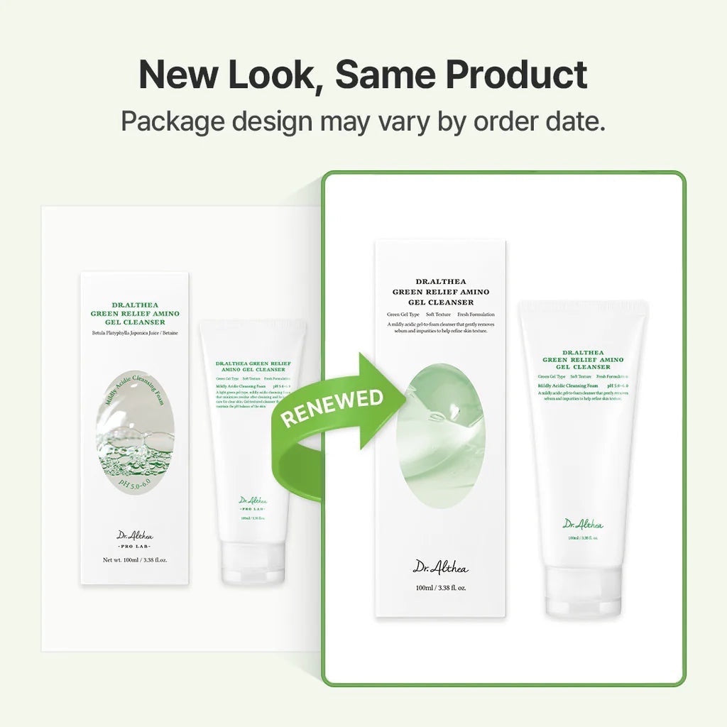 Groene Relief Amino Gel Cleanser