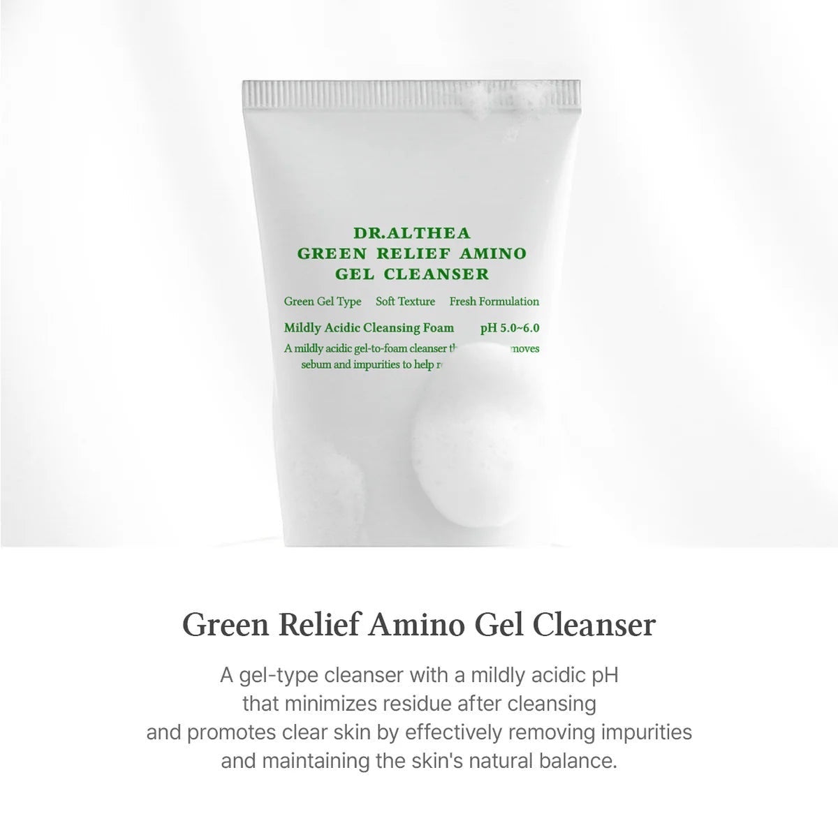Groene Relief Amino Gel Cleanser