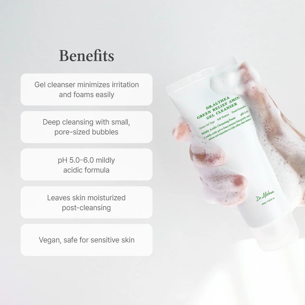 Groene Relief Amino Gel Cleanser