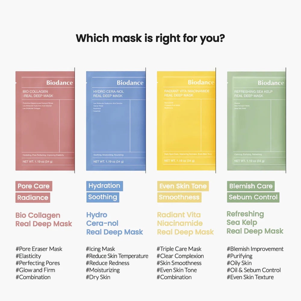 Real Deep Mask Variëteit 4-Pack