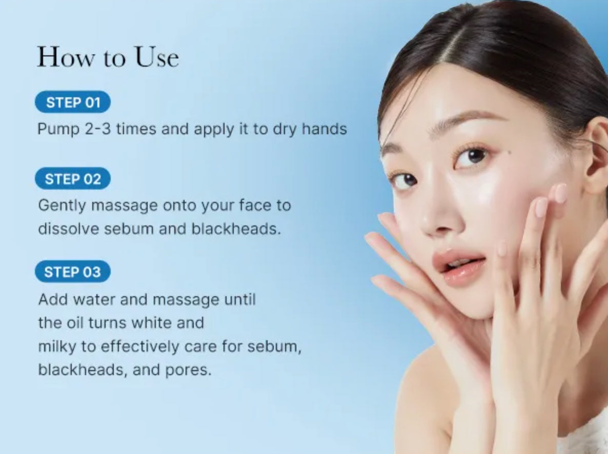 Zero Pore Blackhead Diepe Reinigingsolie
