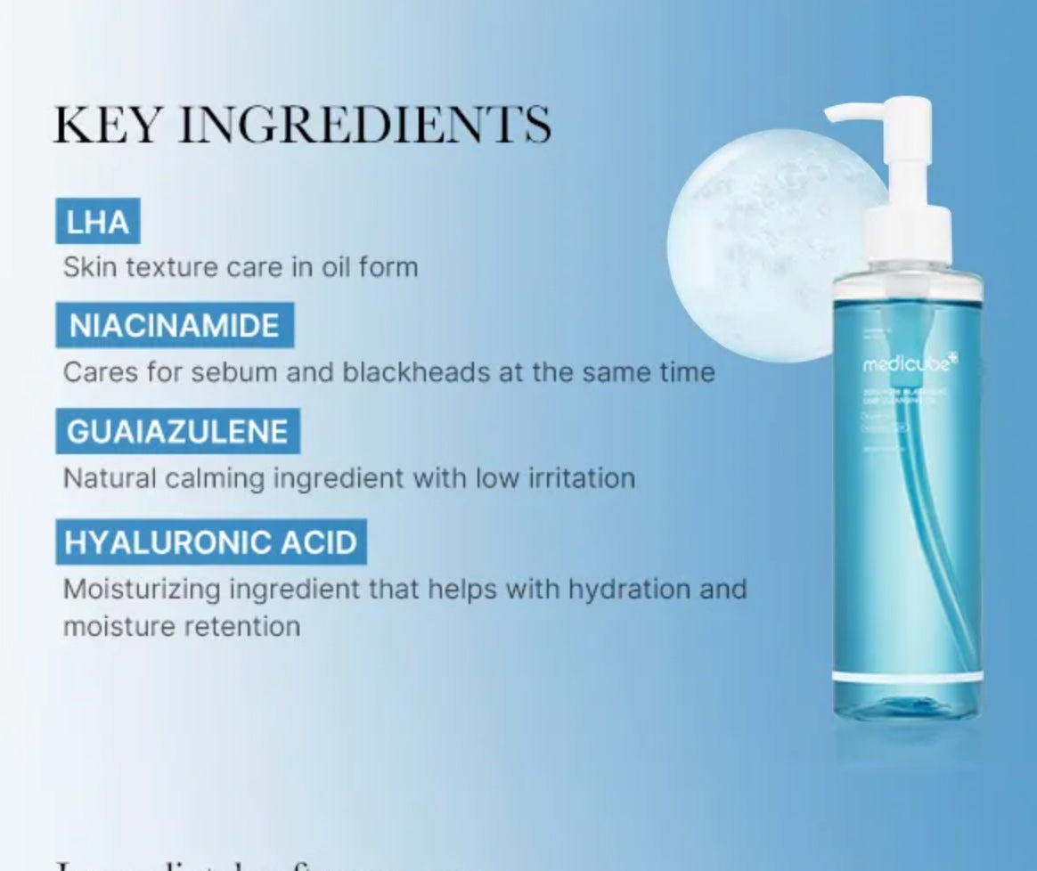 Zero Pore Blackhead Diepe Reinigingsolie