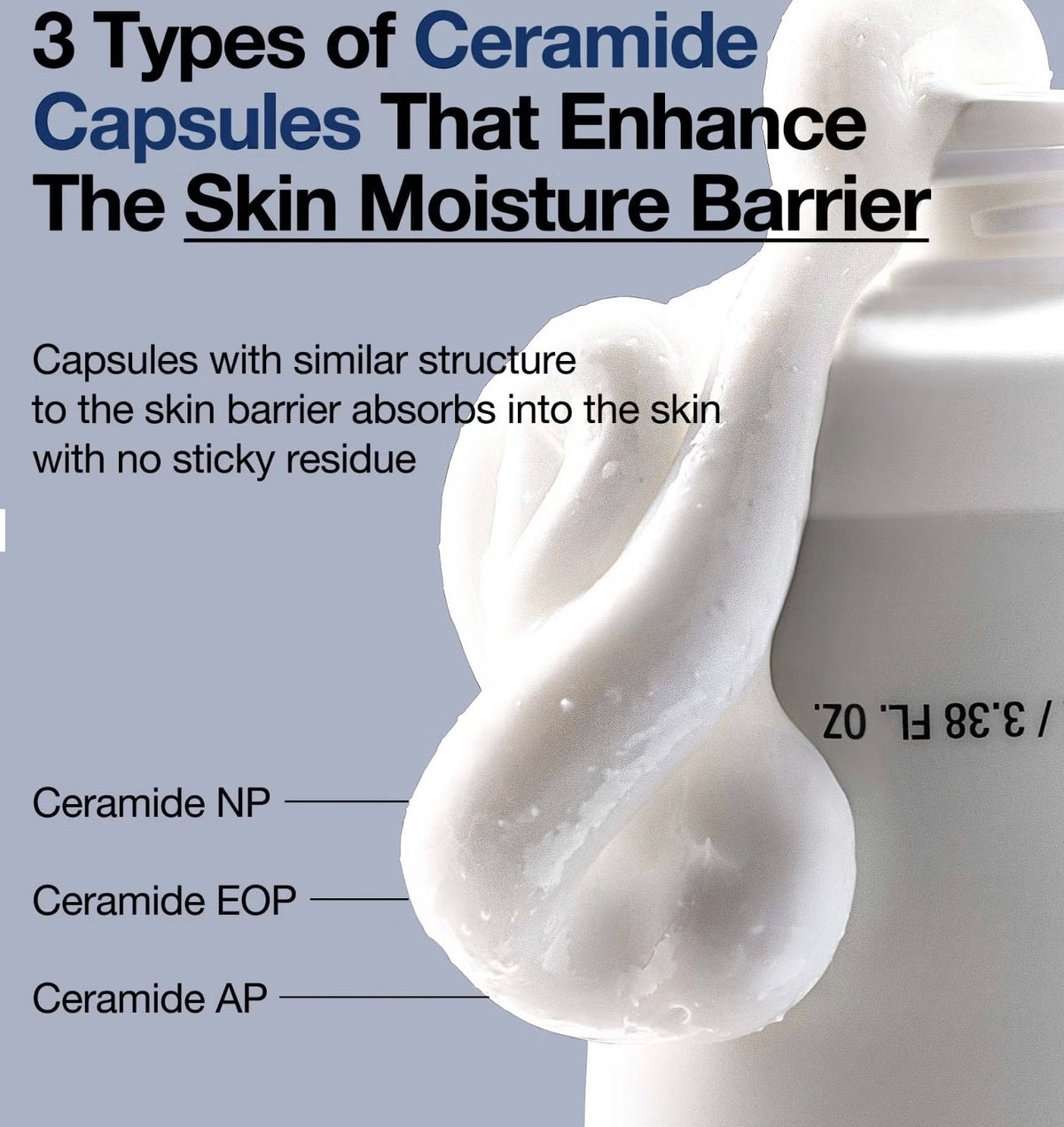 Anua 3 Ceramide Panthenol Vochtbarrière Crème