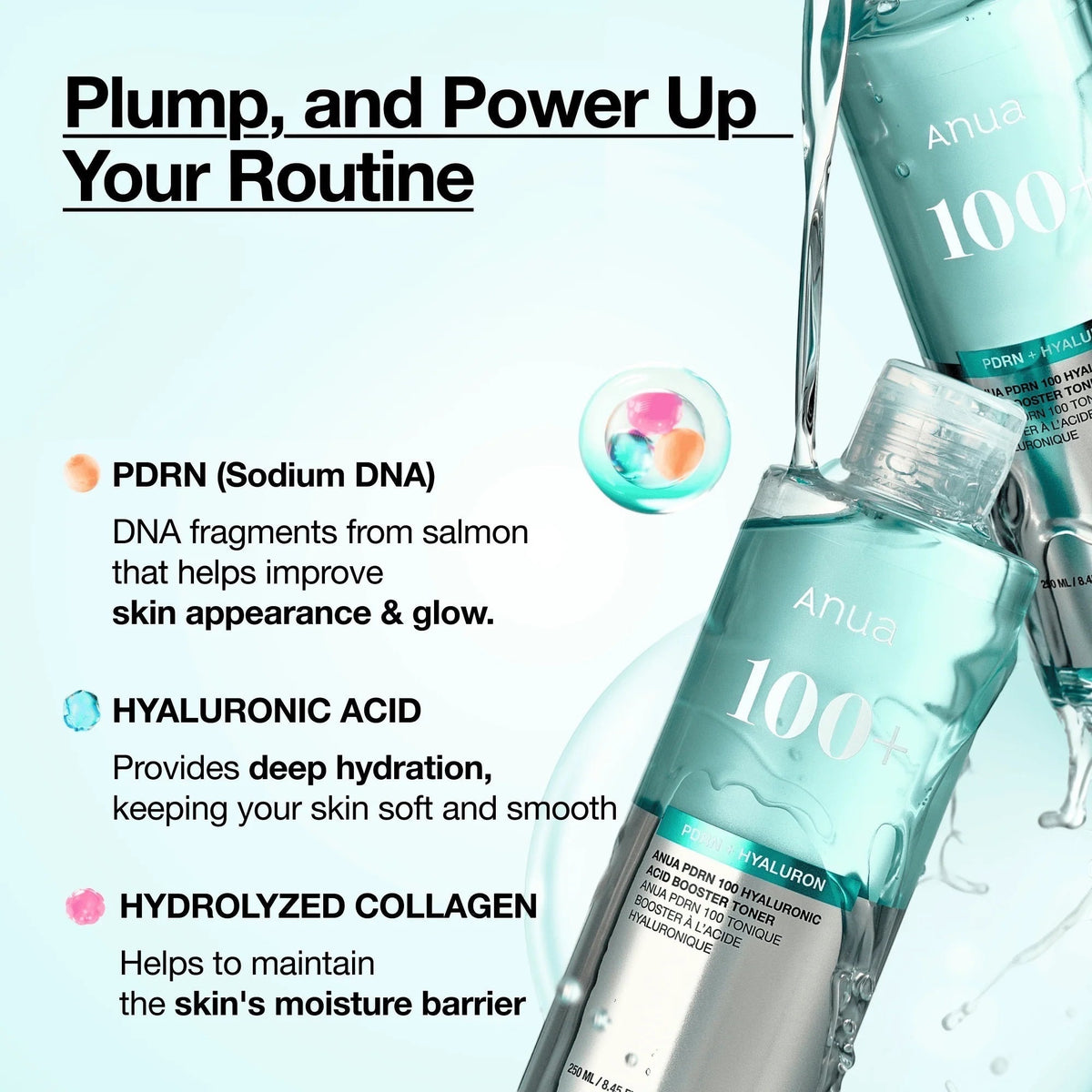 PDRN 100 Hyaluronzuur Booster Toner