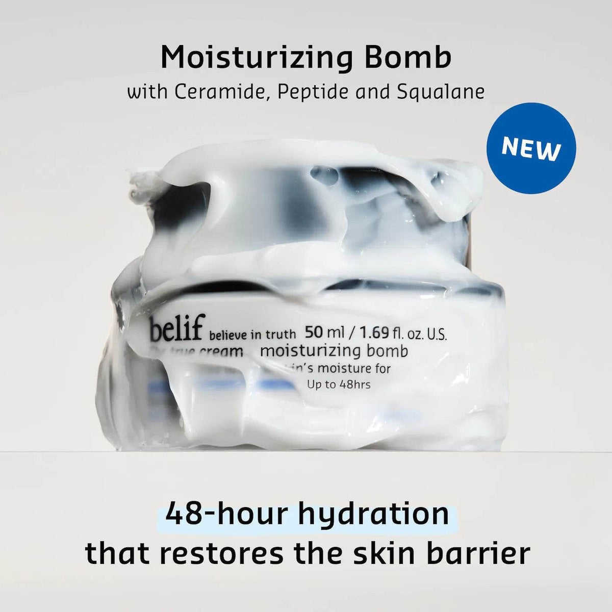 The True Cream Moisturizing Bomb - K-beauty glow