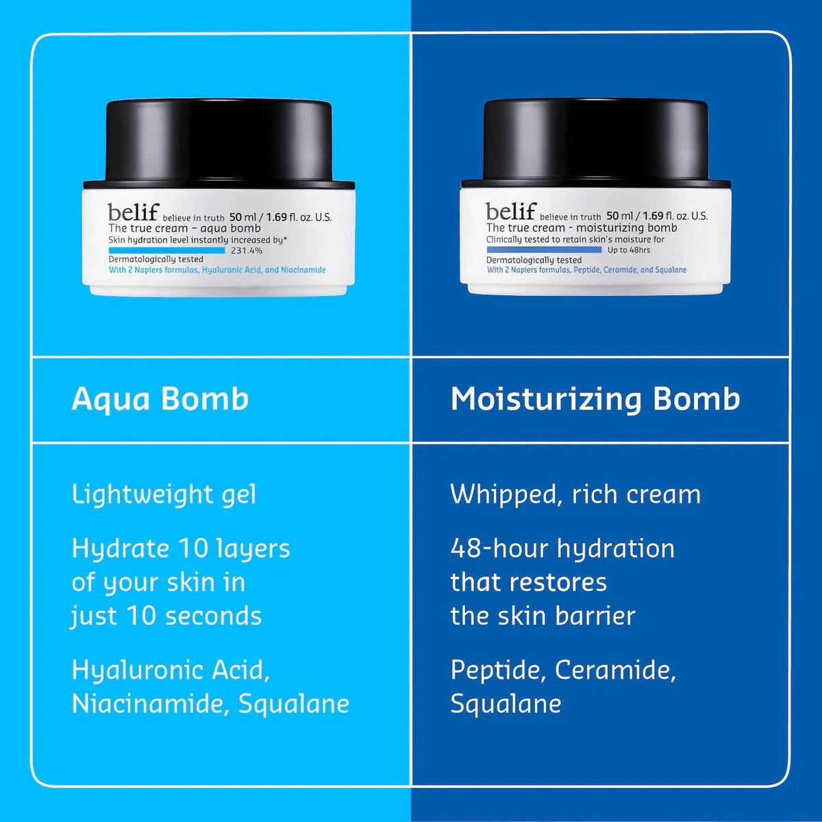 The True Cream Moisturizing Bomb - K-beauty glow